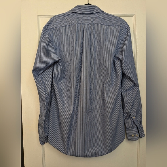 CHAPS Slim fit Striped Button-Down Dress Shirt, Sz. 34/35 MEDIUM - Picture 2 of 7